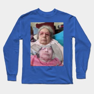 Sleepy judy loves her face Long Sleeve T-Shirt